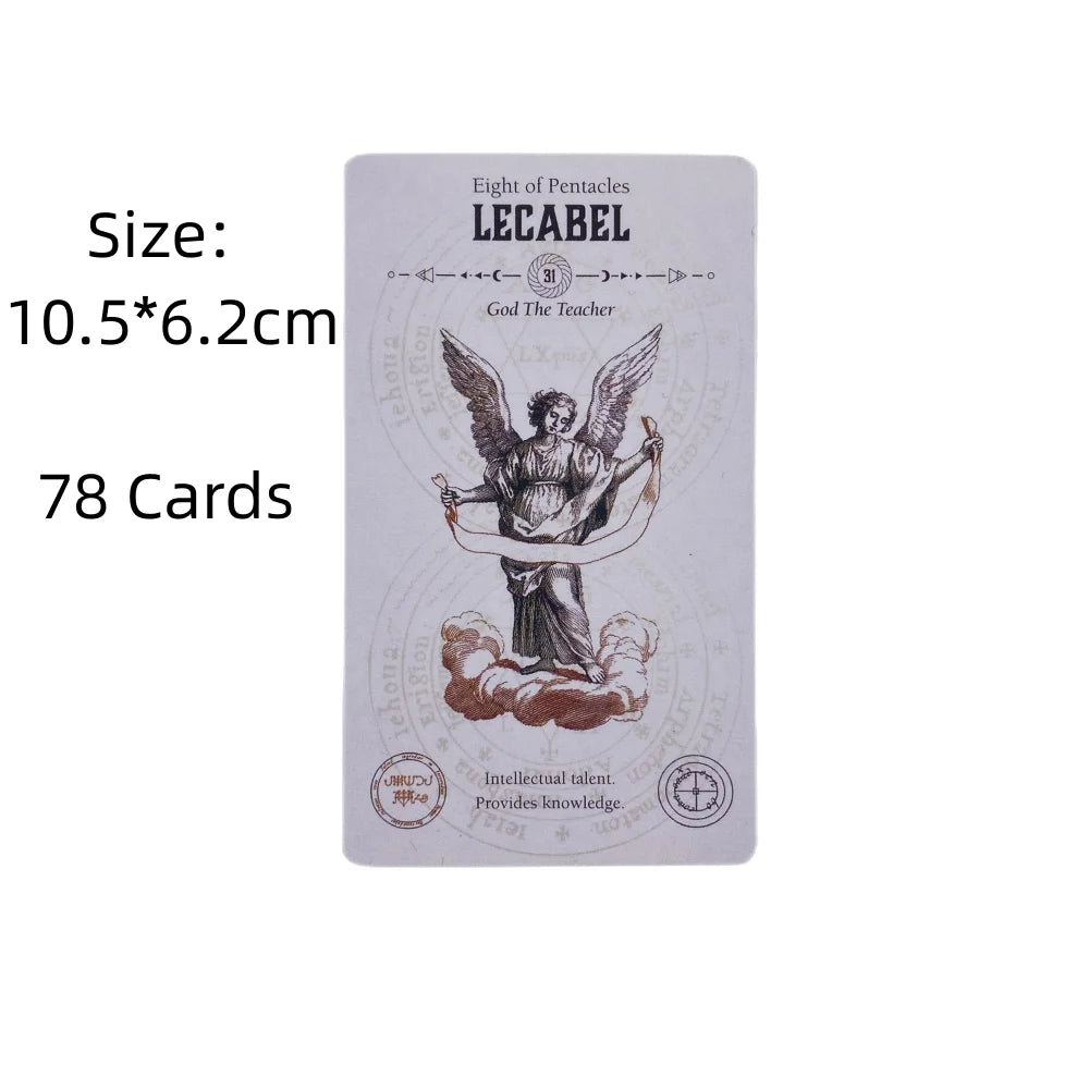 💖 Romantic Love Fairy Tarot & Oracle – Elegant 78-Card Deck Featuring Enchanting Fairy-Themed Art for Intuitive Readings and Social Gaming