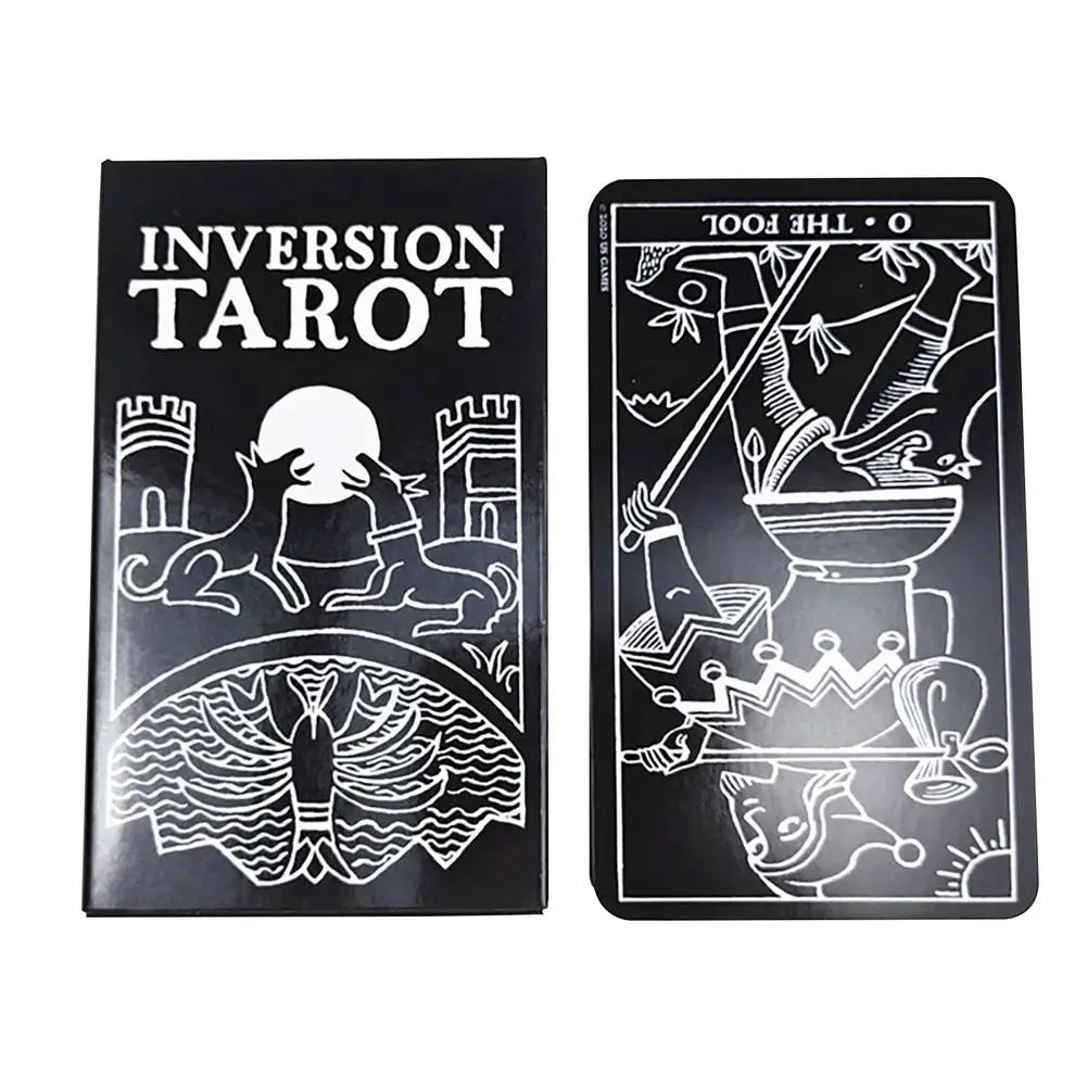 🔮Inversion Tarot Card | Ancient Marseille Tarot Tradition | Board Card for Divination & Spiritual Games