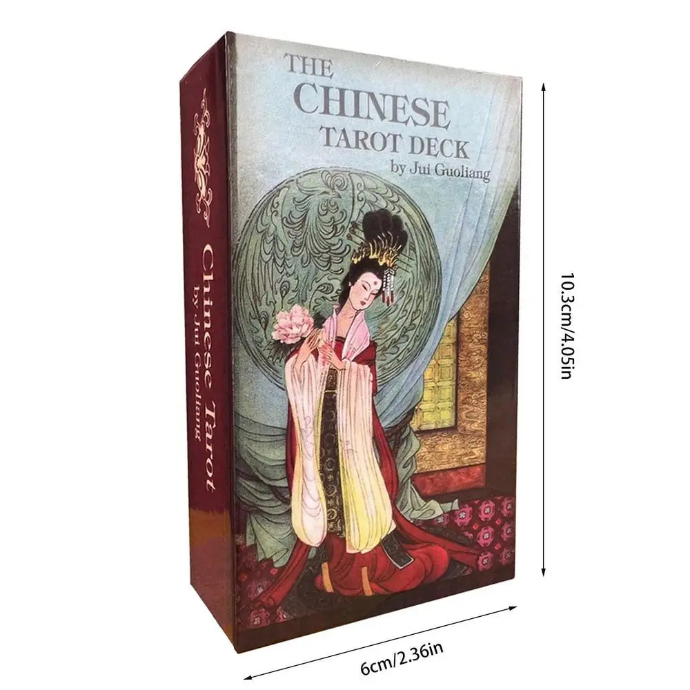 🀄 Chinese Tarot Cards Game – 78-Card Deck and Oracle Card Game for Adults, Casual Fun, Party Supplies, and Fate Divination