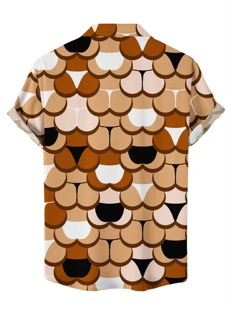 🏝️ The Island-Luxe 3D Masterpiece: Premium Men’s Hawaiian Shirt (S-6XL) – High-Definition 3D Digital Print, Ultra-Breathable Performance Fabric, and Sophisticated Plus-Size Casual Silhouette
