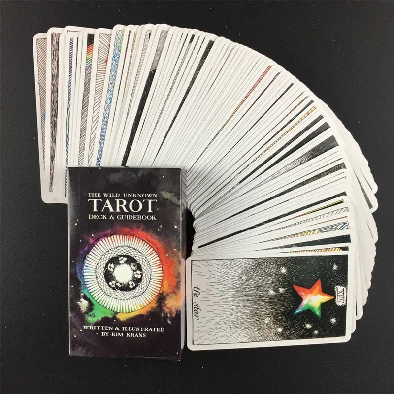 🃏 The Wild Unknown Tarot Deck – Mysterious and Artistic Tarot Cards for Adults & Kids | Board Game & Poker Set | Free Shipping