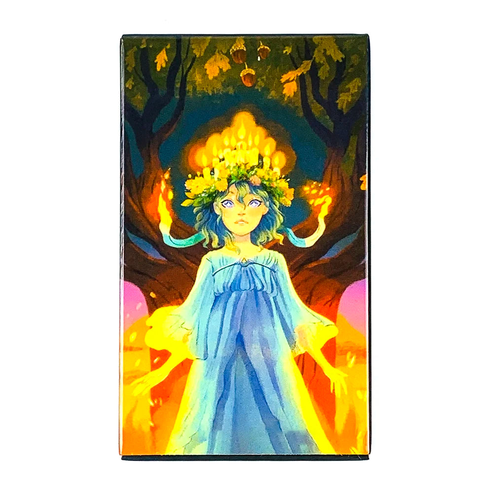 78-Card Tarot Card Deck - Unique Divination Game Blending Fact & Fiction for Insightful Readings