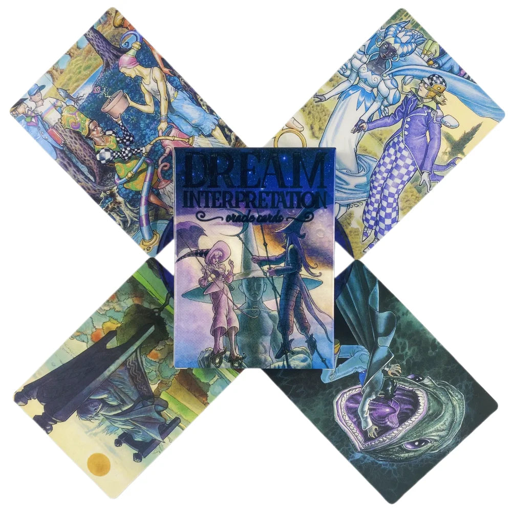 🌙 Unlock the Hidden Meanings of Dreams with the Dream Interpretation Oracle Cards – Fun and Insightful Tarot Game!