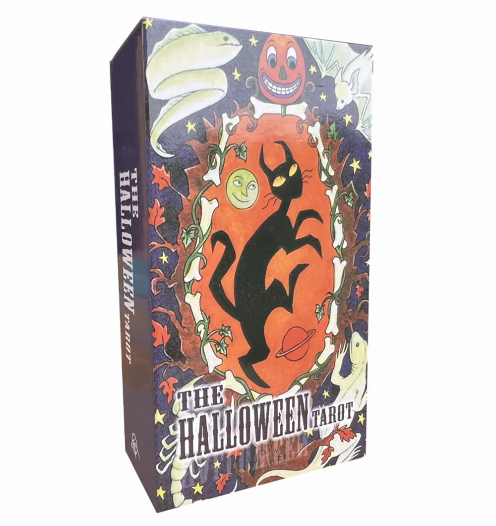 🎴Gustave Doré Tarot Deck – 78-Card Black & White Masterpiece for Spiritual Divination and Fun Family Board Game แสงสีเหลือง