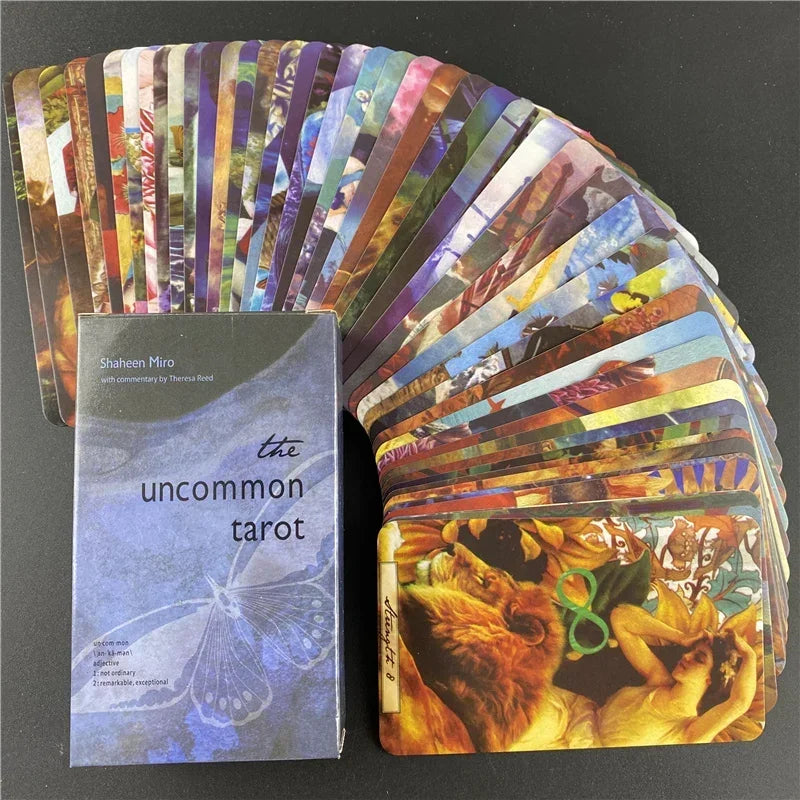 The Uncommon Tarot – 78-Card Deck with Guidebook, Inclusive Divination Edition for Family and Party Board Games