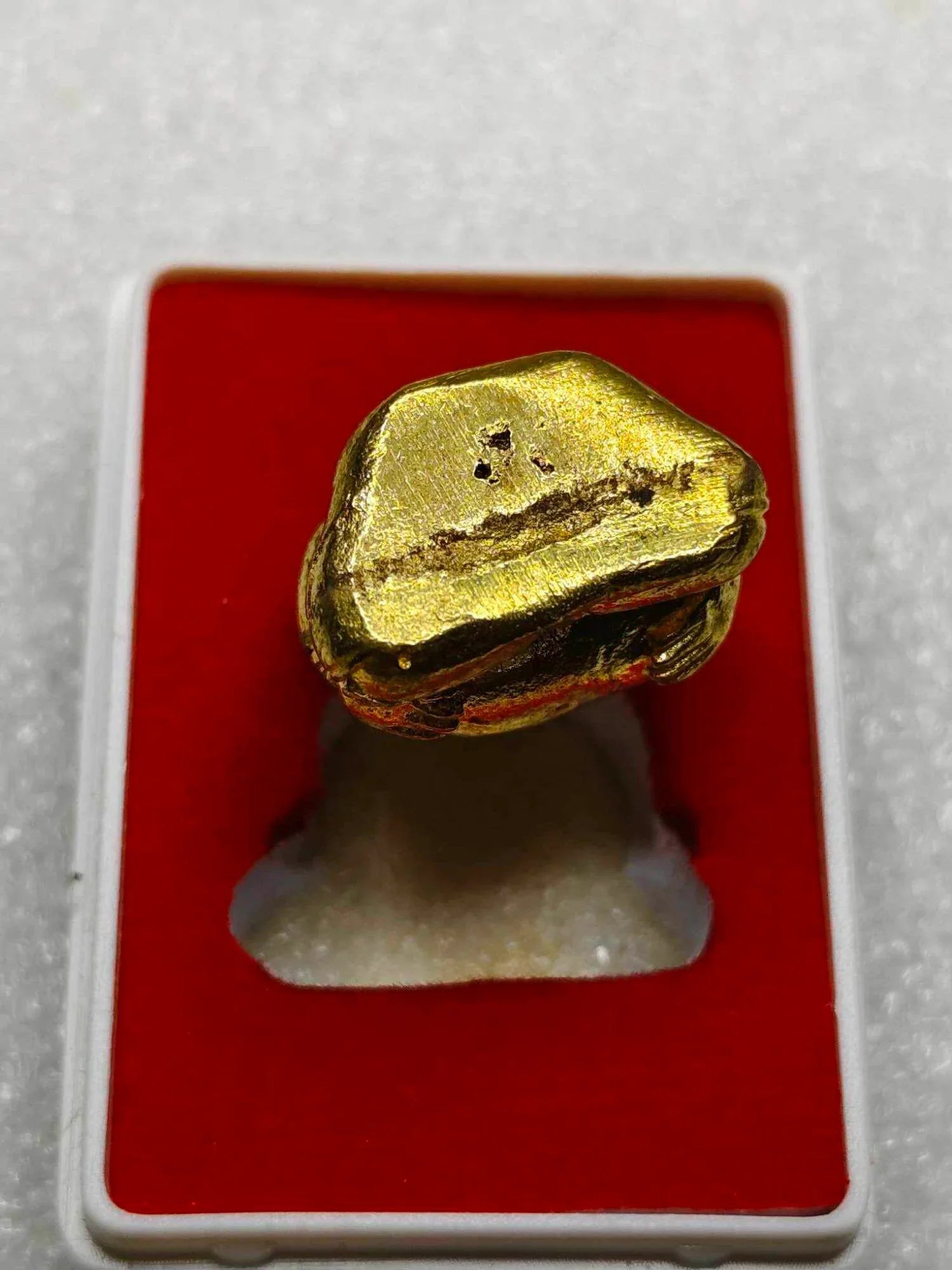 🪷 Phra Sangkachai First Edition – Thong Thip Alloy Amulet by Phra Khru Adulsutthakarn (Pho Than Jaroon), Wat Khao Mueang Kao, Chaiburi, Phatthalung