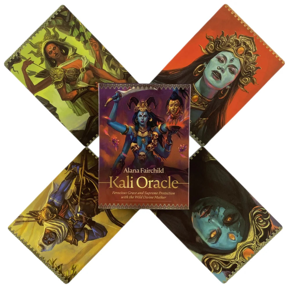 🔥Kali Oracle Cards | Funny Family Holiday Party Oracle Deck & Playing Cards – English Board Game Tarot Cards