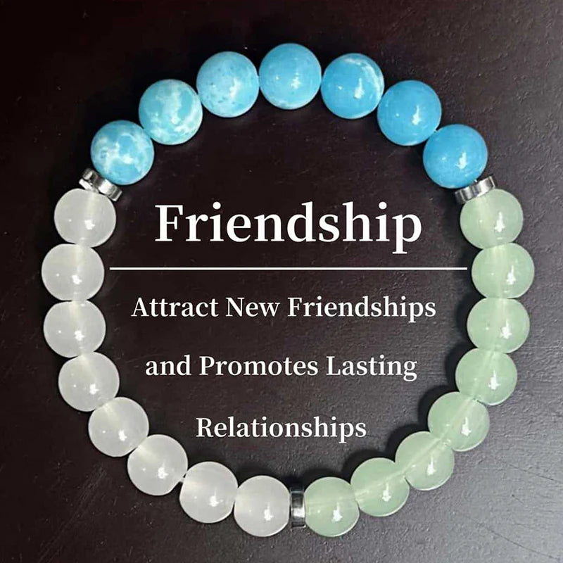 ✨ Simple Natural Stone Bracelet – Fashion Beaded Jewelry for Women and Men – Versatile and Exquisite Accessories & Gifts A2