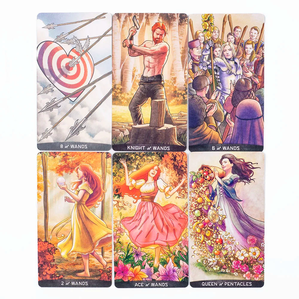 ✨ Hot Selling Gregory Scott Tarot – 78-Card Deck for Beginners with English Visions, Puzzle Leisure & Family Party Game | Size: 11.1 × 6.1 cm