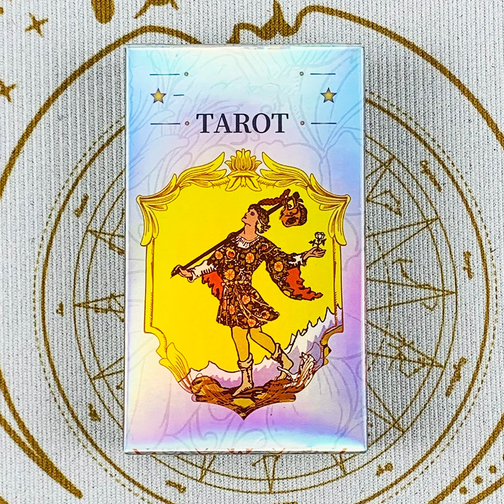 Tarot Oracle 78-Card Divination Deck – Specially Designed for Family Entertainment, Fate Divination, Holiday Games, and Christmas Gifts