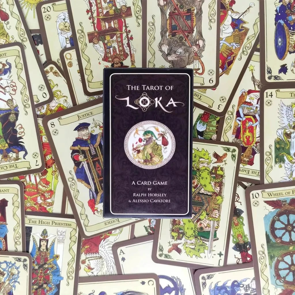 🔥The Tarot of Loka Card Deck | Full English Version Board Game & Family Party Oracle Card Game