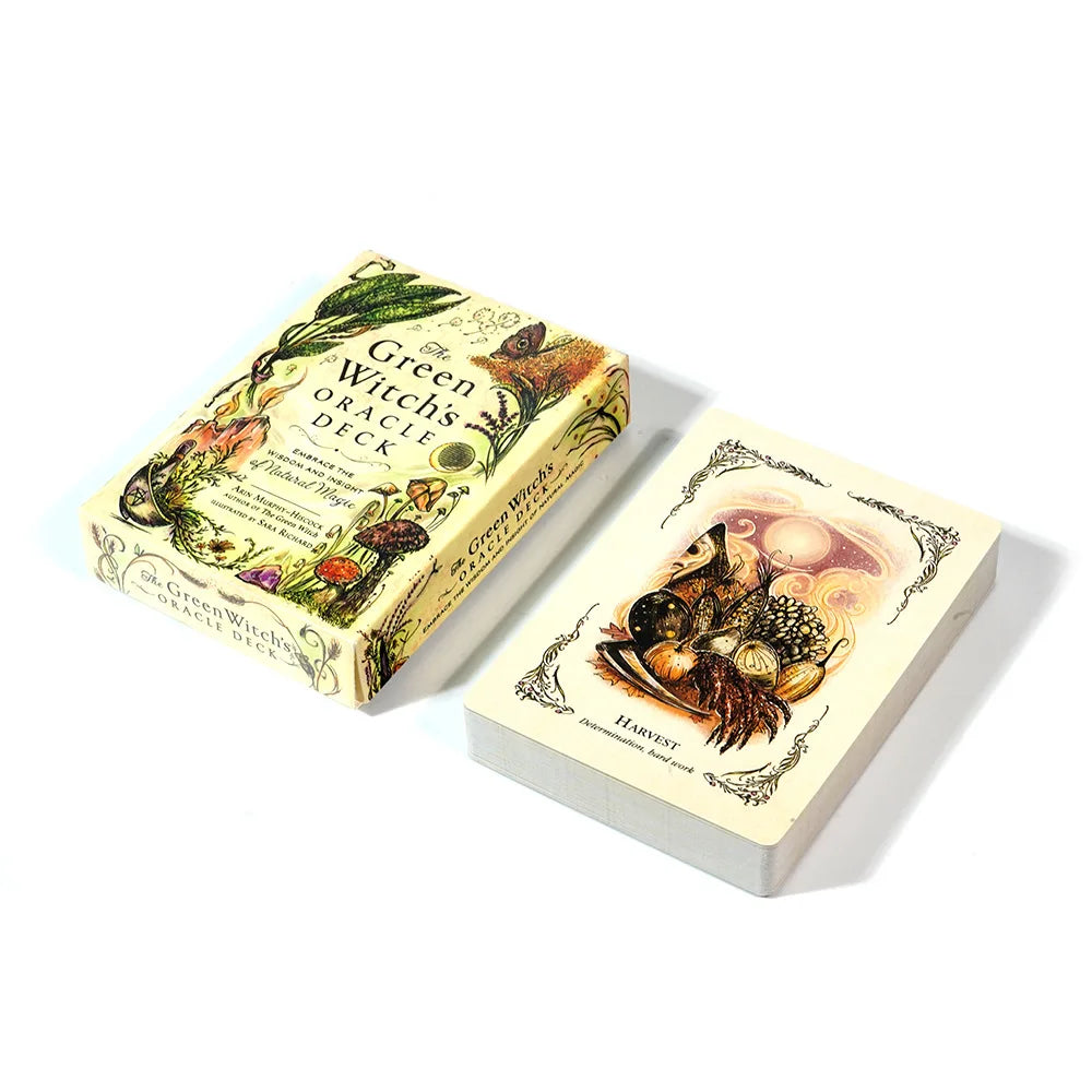 Wise Witch Oracle Deck – 20-Card English Deck (12x7 cm) for Learning Fortune Telling, Divination Methods, and Party Board Games