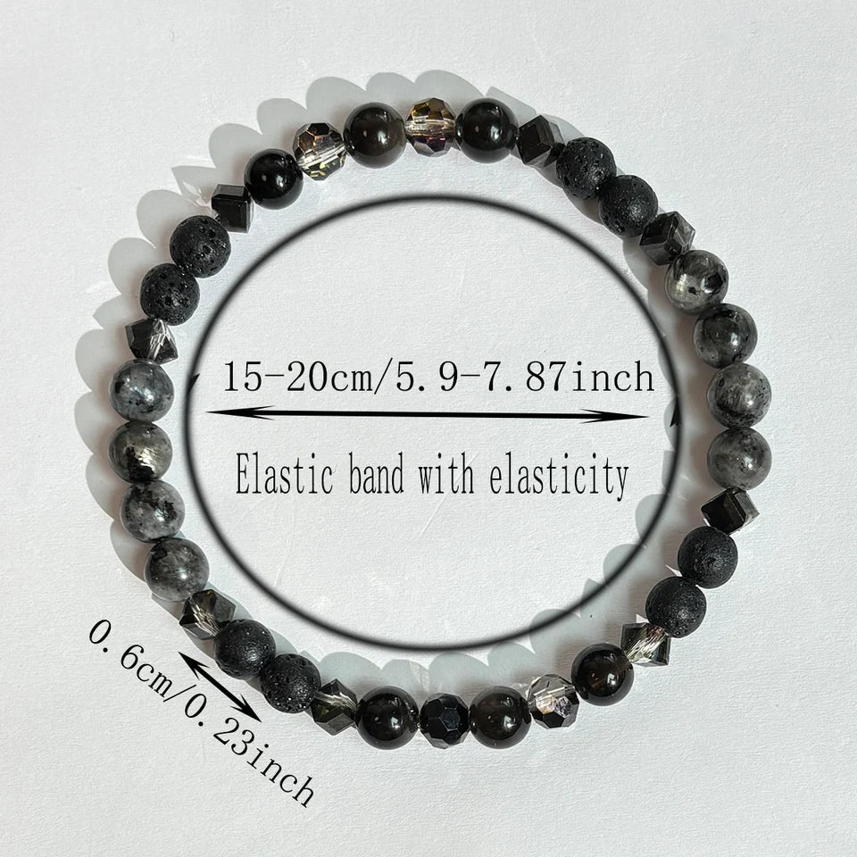 ✨ Boho Handmade Labradorite Bracelet – Mystical Protection and Spiritual Energy Jewelry