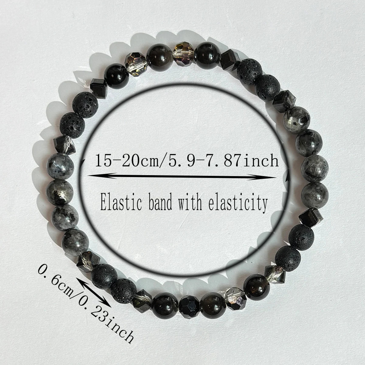 ✨ Boho Handmade Labradorite Bracelet – Mystical Protection and Spiritual Energy Jewelry