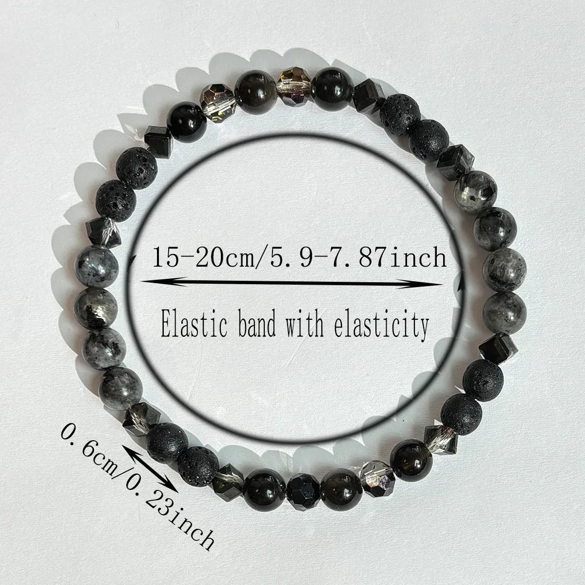 ✨ Boho Handmade Labradorite Bracelet – Mystical Protection and Spiritual Energy Jewelry