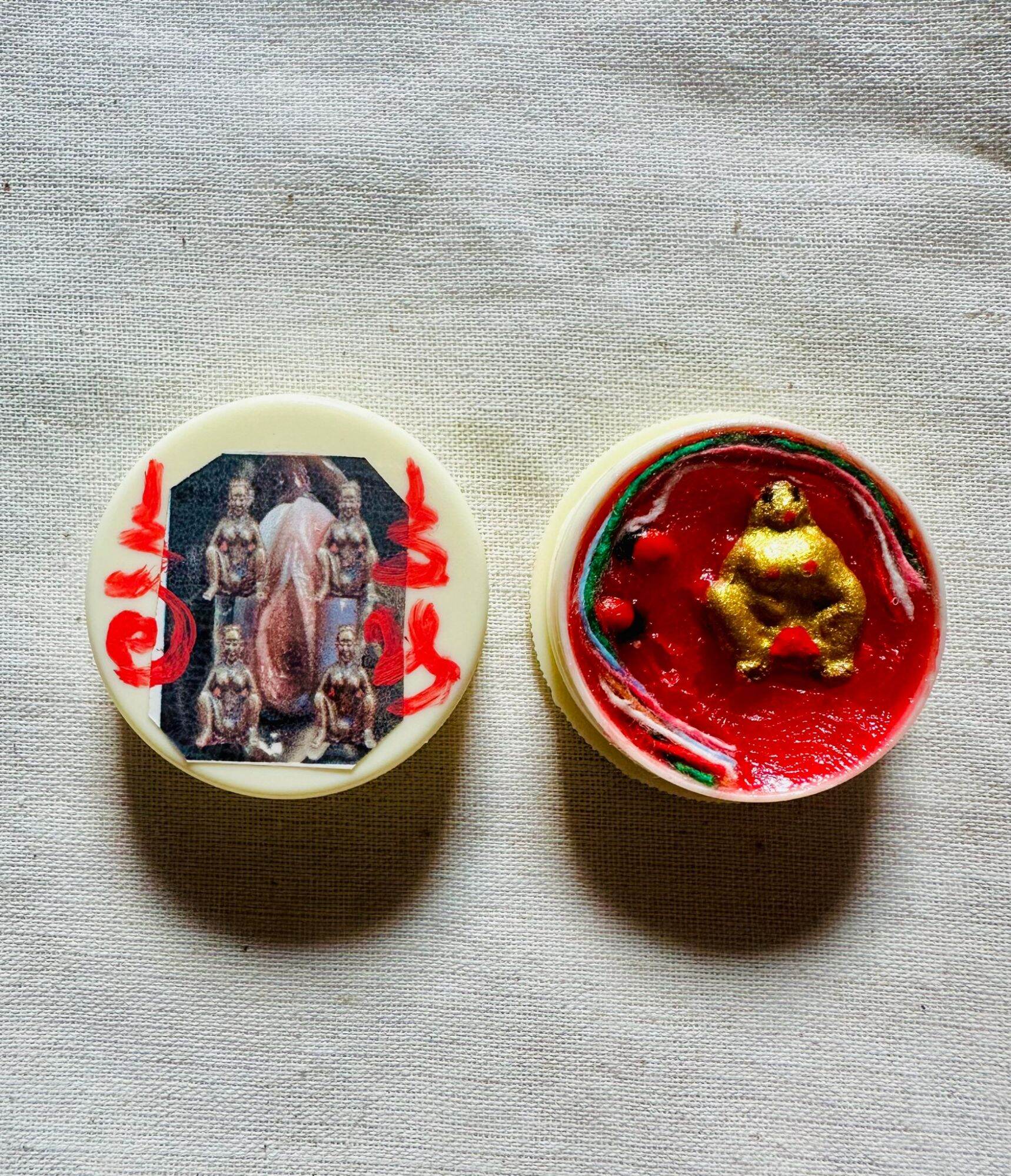 🪙 “Hundred‑Loves Wealth Honey Balm” – Legendary I‑Pe Er Attraction & Fortune Wax by Grandmaster Thon, Maha Lap Lineage