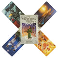 Viceversa Tarot Cards – 78-Card English Oracle Deck with Dual-Sided Art for Divination and Family Board Games