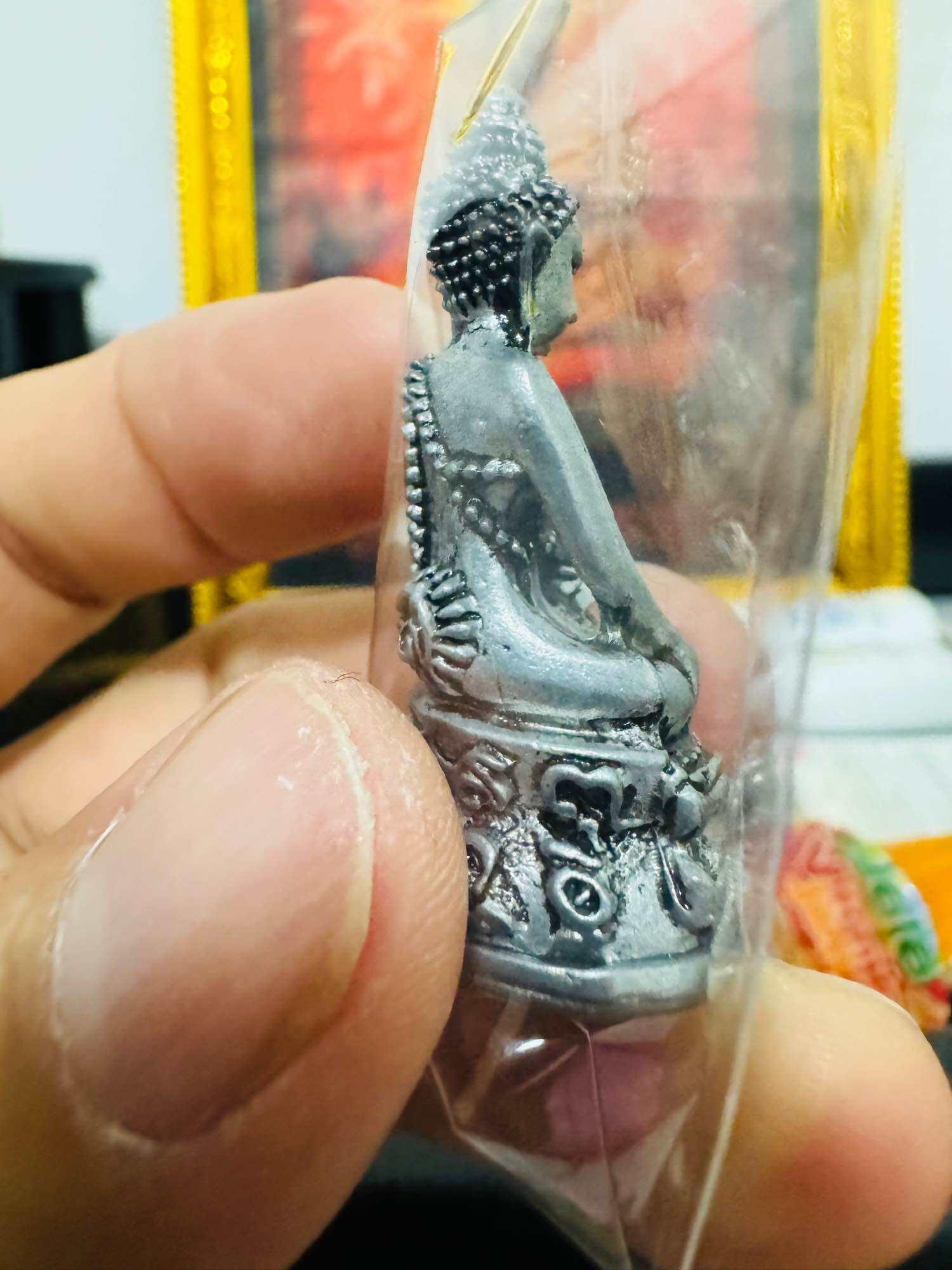 Unlock Wealth & Protection with Limited Edition Phra Kring Amulet Jao Sua Saen Lan Silver Alloy by Luang Pu Im of Wat Thung Na Mai