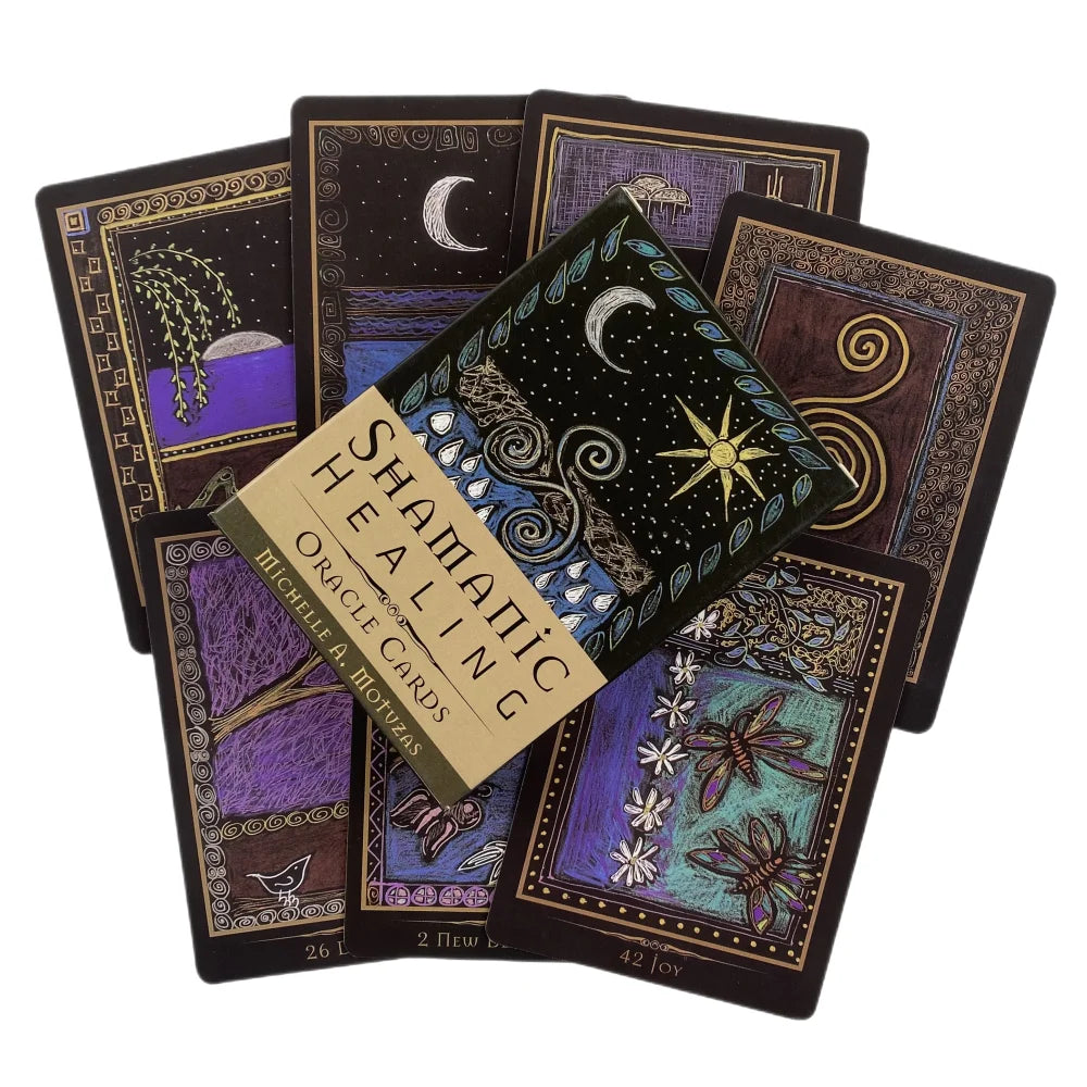 ✨ Shamanic Oracle Deck – 44-Card Set Featuring Ancient Symbols for Healing, Insight, and Social Entertainment TS61