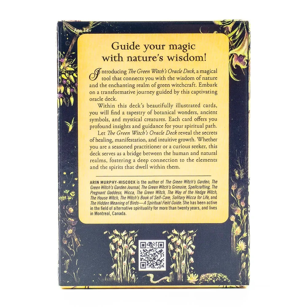 The Green Witch's Oracle Deck – 50 Cards for Divination, Spiritual Guidance & Family Party Games