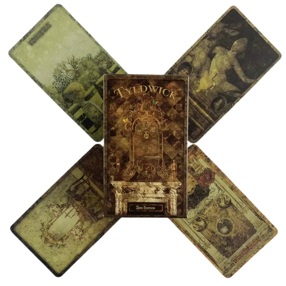 🃏Tyldwick Tarot Deck | Divination Card Game, Board Game & Oracle – New Beginner Toy Featuring Murder Crowns & Spacious Tarot