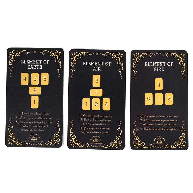 Practical Magic Inner Witch Oracle & Tarot Deck – 78-Card English Edition with Guidebook & Spread Cards