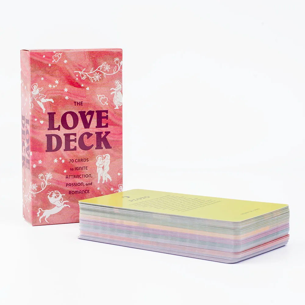💗 The Love Deck Cards – 70 Pcs English Visions Tarot Deck for Divination & Parties