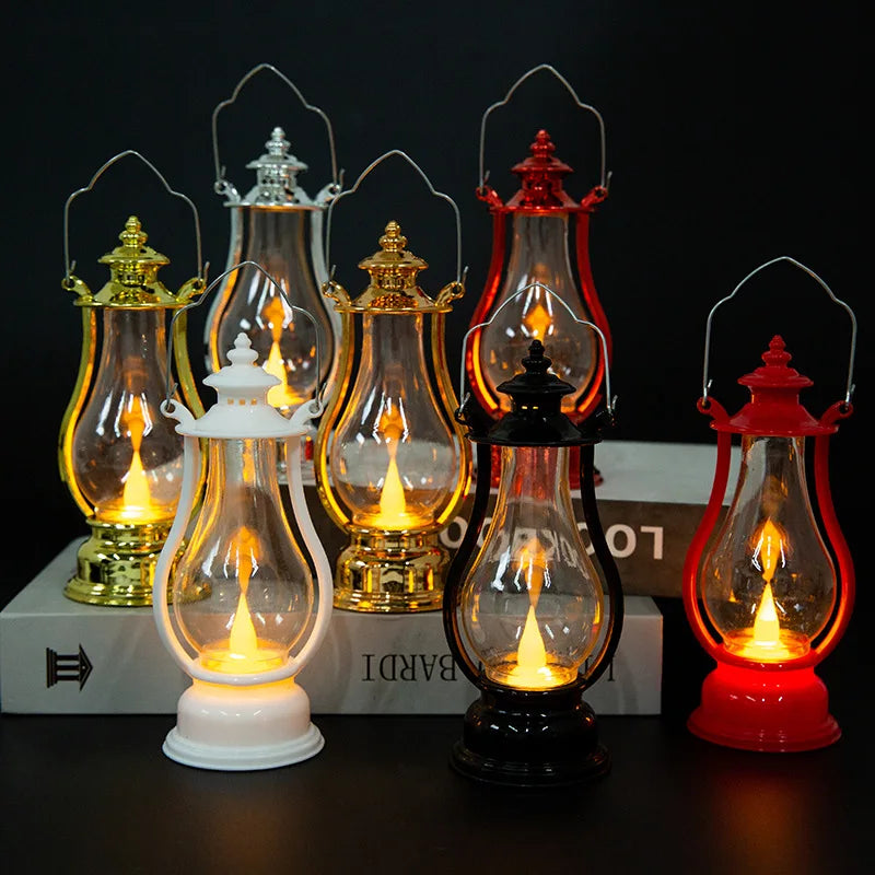 🕯️ LED Retro Oil Lamp with Spiritual Fortune – Cozy Ambiance & Safe Lighting | Free Shipping
