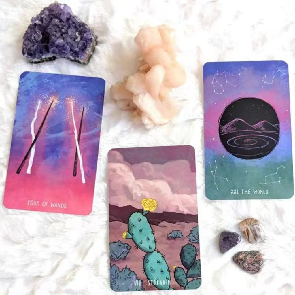 ✨ The Spacious Tarot Deck – 78 Cards Set | Interactive Family and Party Board Game for Entertainment and Self-Discovery ✨