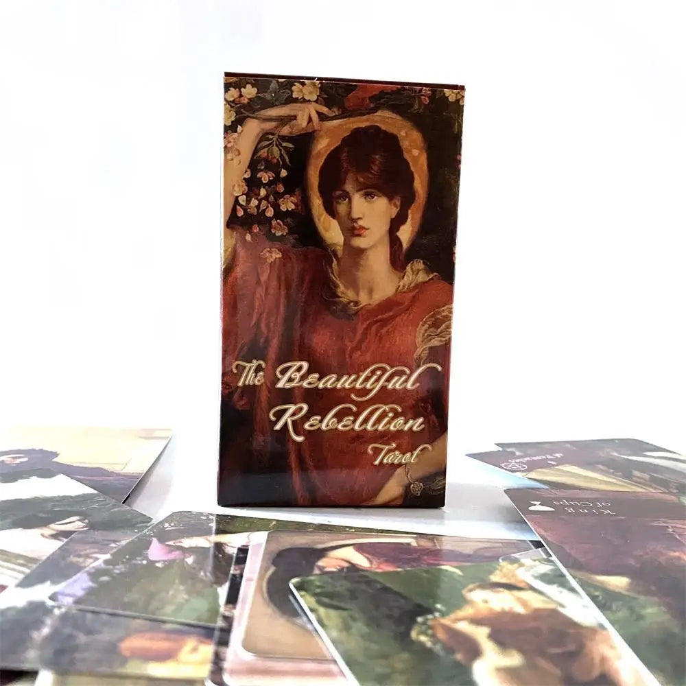 🌹The Beautiful Rebellion Tarot Cards | 78-Card Oracle Deck | Empowering & Inspirational Divination Tool
