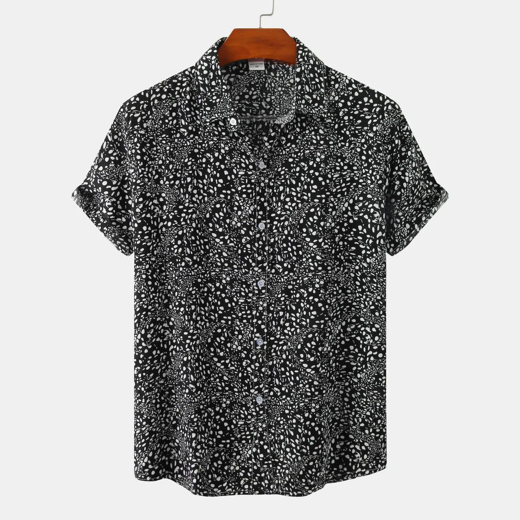 🏝️ The Y2K-Luxe Horizon Hawaiian Shirt: Premium Men’s Oversized Vintage Top – High-Definition Graphic Print, Ultra-Breathable Cooling Fabric, and Signature Harajuku-Style Loose Fit (S-6XL)