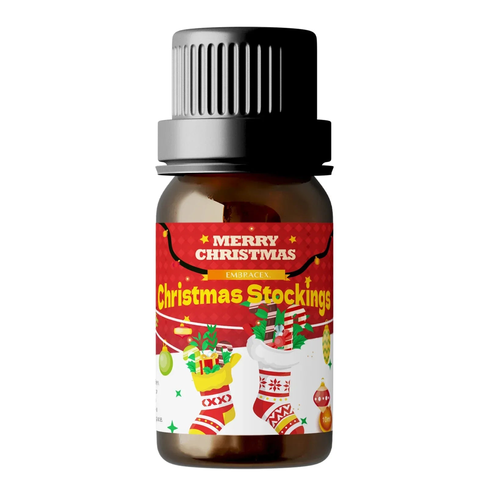 🎄 6PC/1PC Christmas Perfume Essential Oil Gift Set – Festive Aromatherapy Collection for Diffuser, Candle Making, and Home Freshening Gift Christmas Stockings