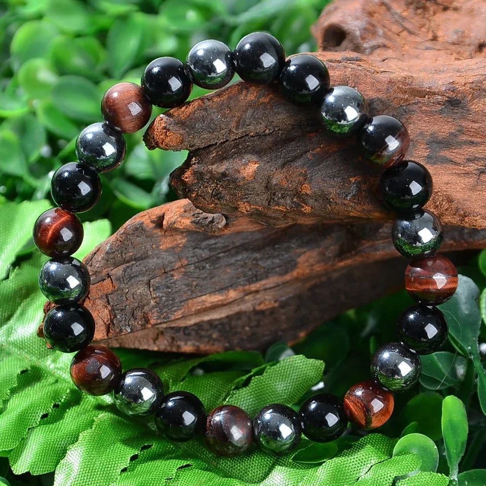 ✨ Natural Crystal Gemstone Bracelet – Meaningful Anniversary Gift for Boyfriends, Perfect for Daily Wear & Special Occasions