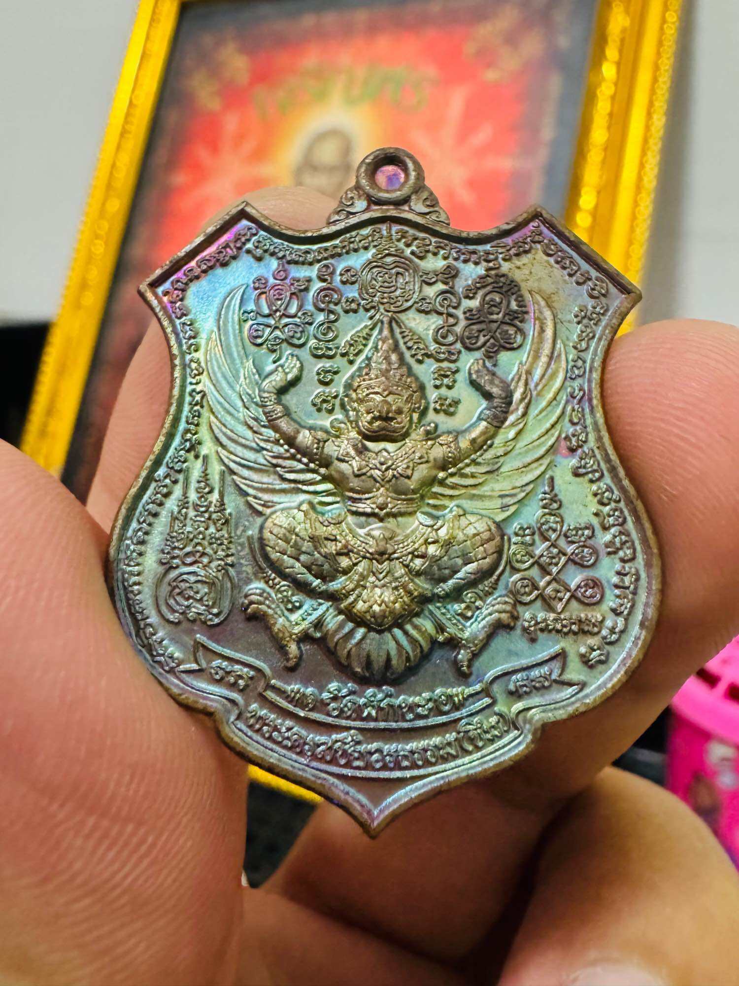 🌟 Prestigious Thep Kruad Back Phaya Nak﻿ Amulet by Luang Ta Khem – Celebrated Master from Sisaket, Year 2563 Edition 🌟 Default Title
