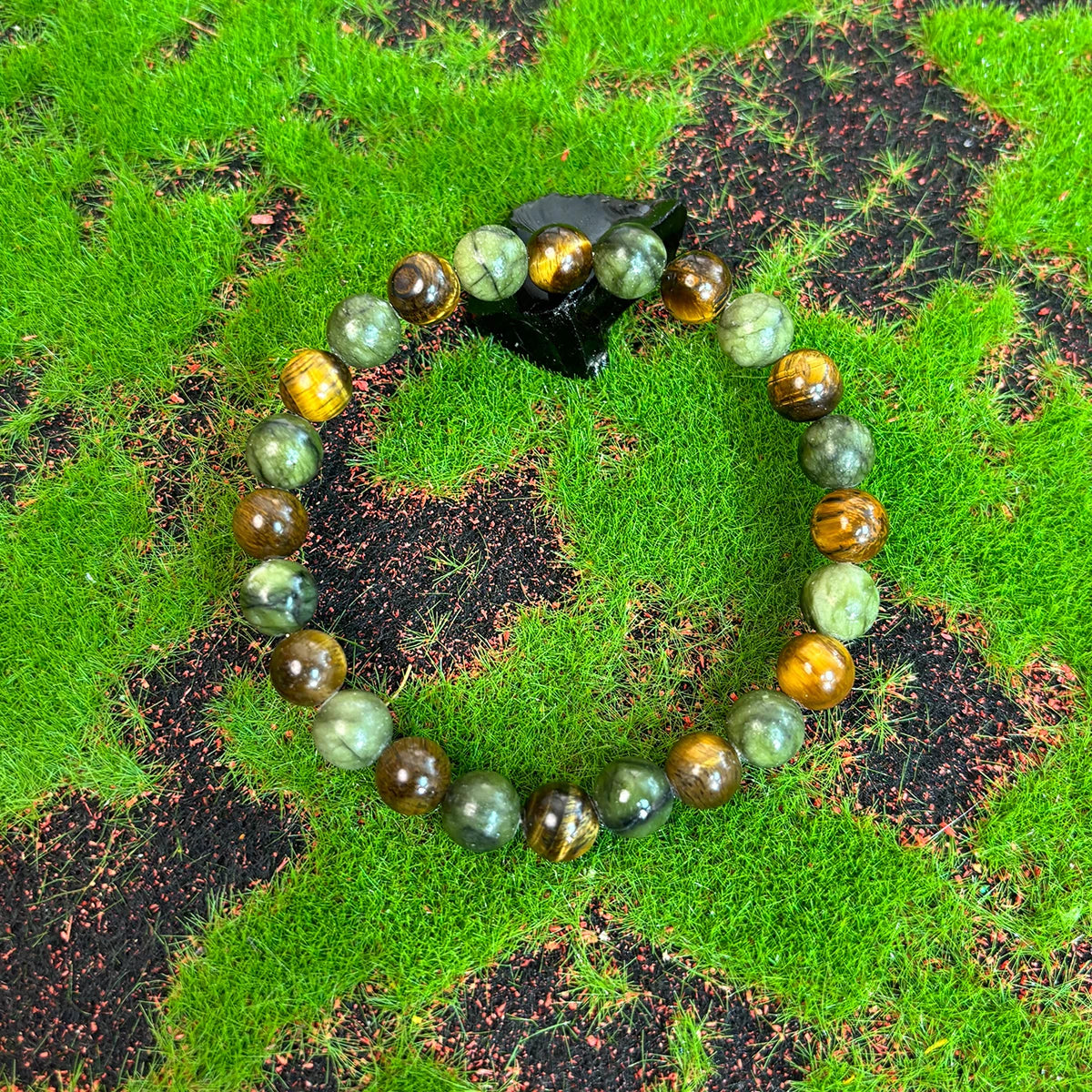 💰 Money Stone and Natural Stone Bracelet – Wealth, Richness & Prosperity All-Season Stylish Gemstone Jewelry