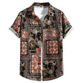 🏝️ The Harajuku-Hibiscus Y2K Masterpiece: Premium Men's Luxury Hawaiian Shirt – Retro Floral Graphic Print, Breathable Short-Sleeve Casual Top, and Signature Harajuku Oversized Silhouette CS2024AT3144