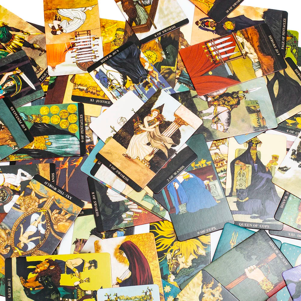 🔮 Circe Tarot Board Game – 78 Cards with Instruction Booklet for Fun & Fortune Telling