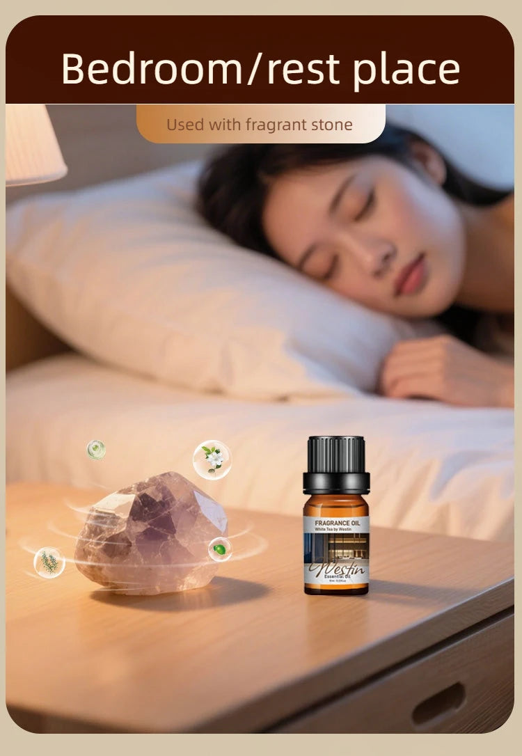 🚗 10ml Car Natural Plant Essential Oil – Water-Soluble Aromatic Refill for Auto Diffuser, Humidifier, and Air Freshener﻿