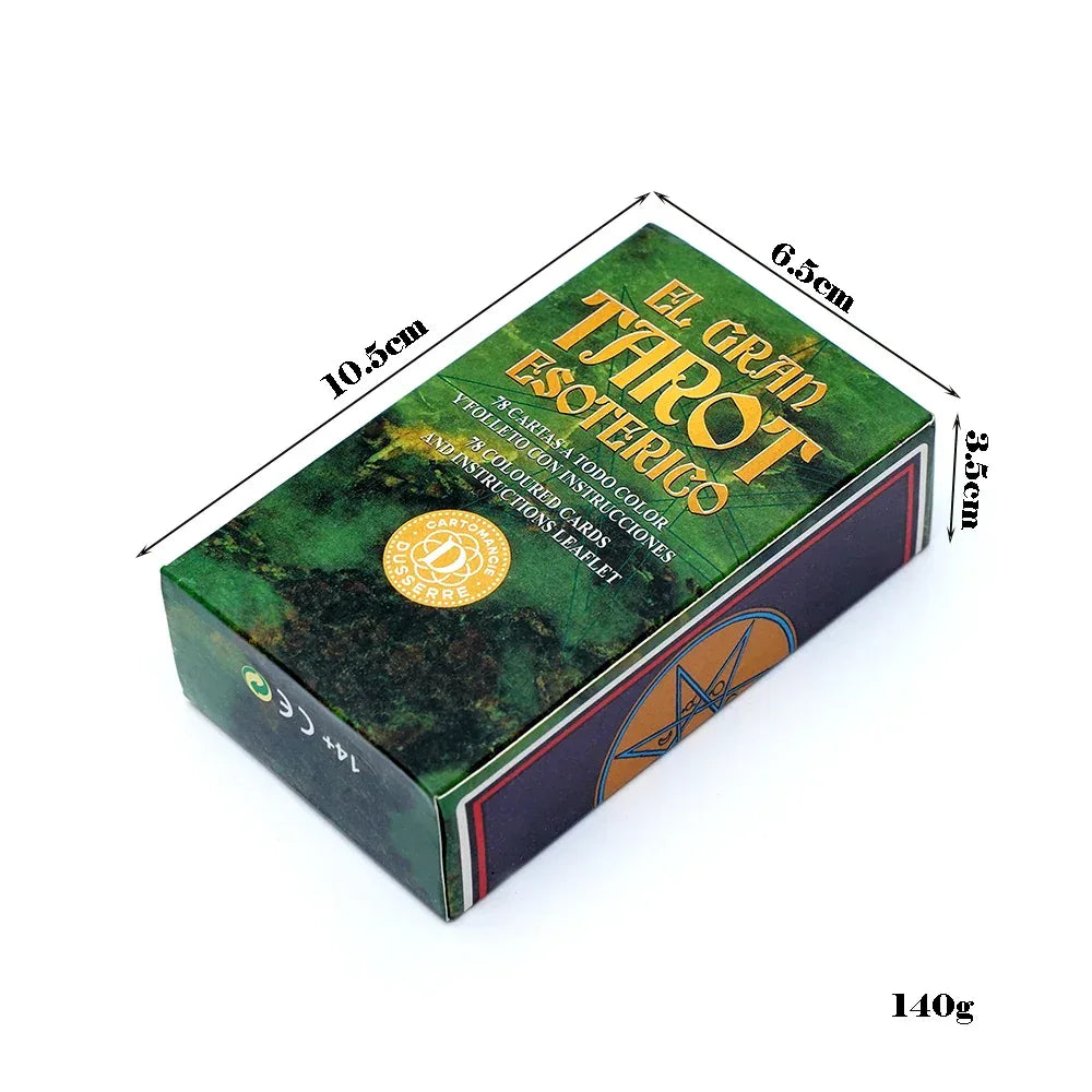 French Oracle Cards - Universe Messages Tarot Deck, 54 Cosmic Wisdom Cards, 12 x 7 cm