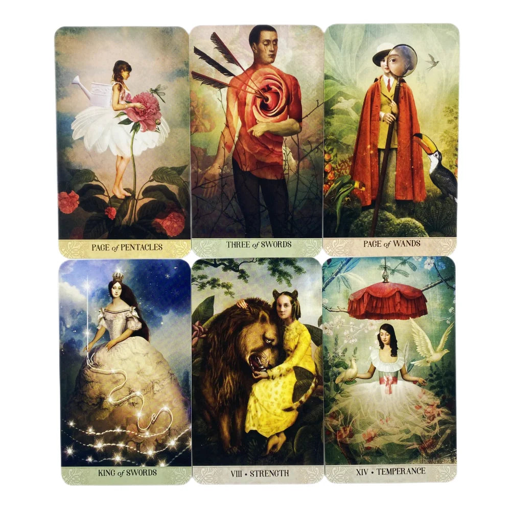Tarot Of Mystical Moments Cards A 83 Deck Oracle Entertainment Cards Family Gathering Divination Deck