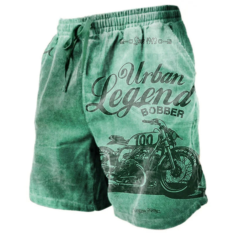 ☁️ The 3D Terry-Luxe Masterpiece: Premium Men's Casual Graphic Shorts – High-Definition Digital Print, Ultra-Soft Breathable Micro-Terry Fabric, and Mid-Rise Elastic Drawstring Waist (Daily & Holiday Ready) DK2024TGBA062