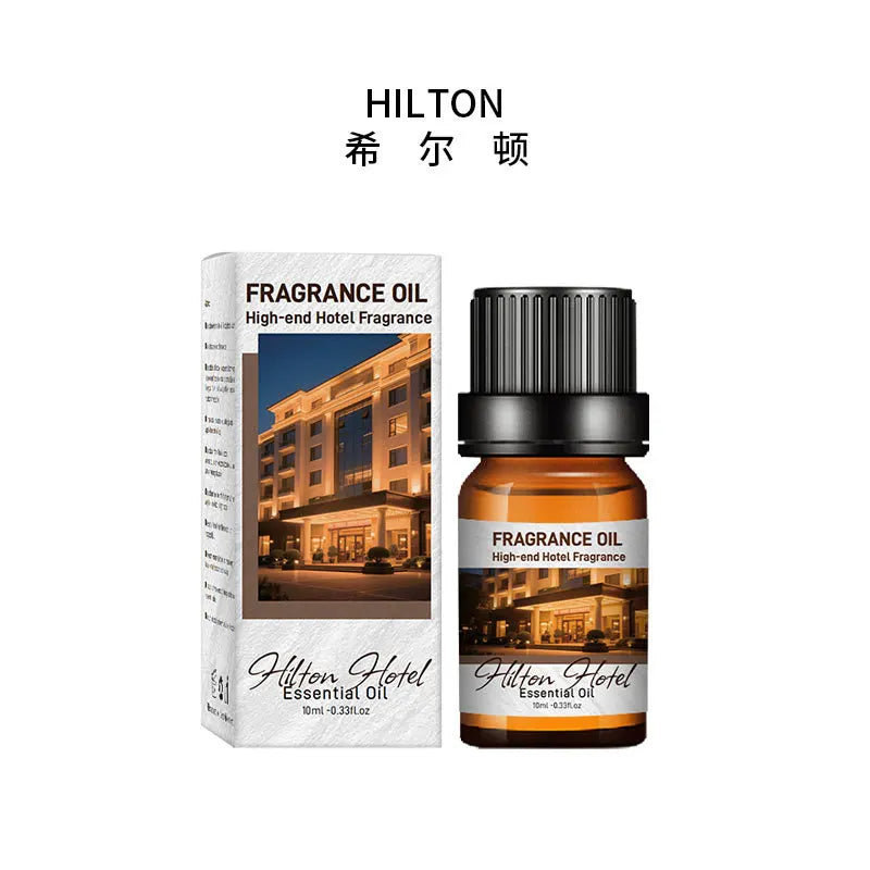 🚗 10ml Car Natural Plant Essential Oil – Water-Soluble Aromatic Refill for Auto Diffuser, Humidifier, and Air Freshener﻿ Hilton