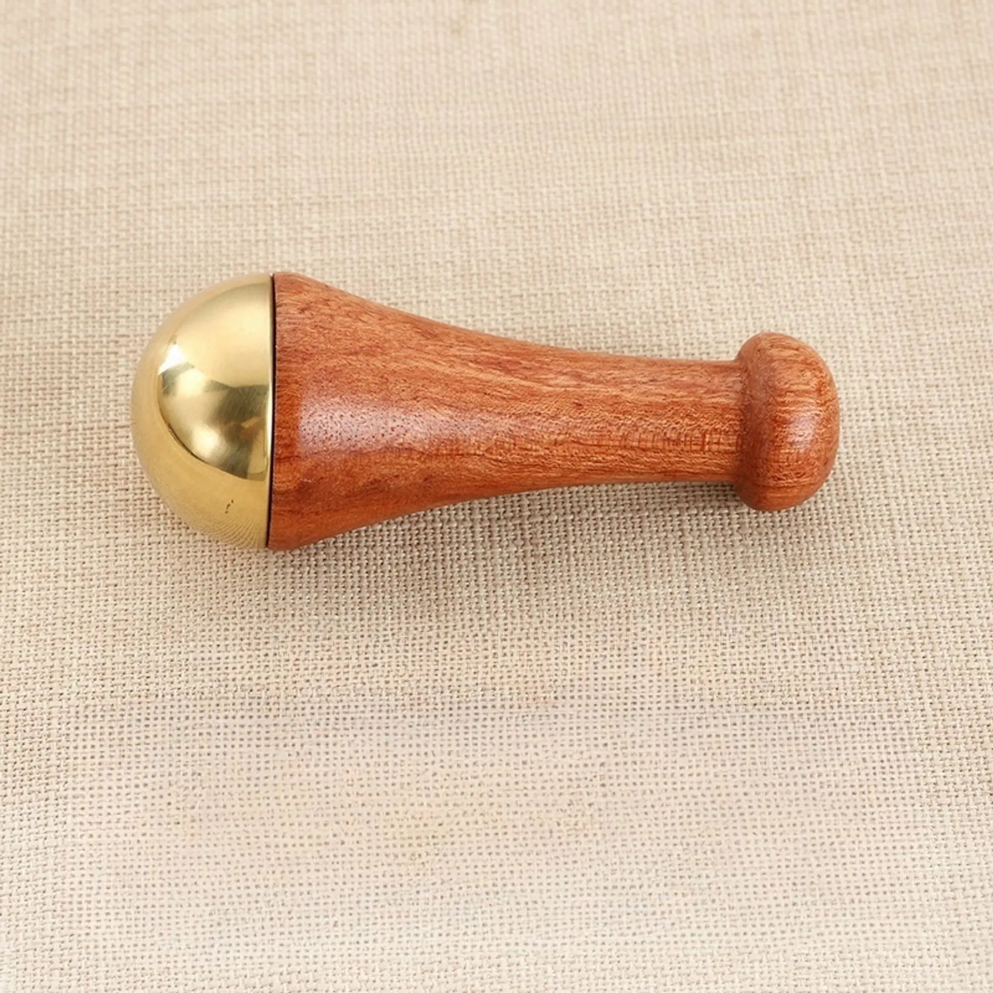 Guasha Massage Tool Face Gua Sha Face Copper Wood Scraping Stick Kansa Hammer for Face and Foot Massage﻿