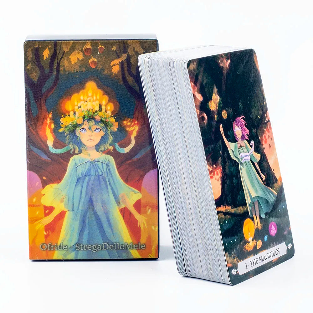 Under The Oak Tarot Deck – 78 Cards | Narrative Tarot Blending Real and Unreal for Insightful Divination (10.3 x 6 cm)