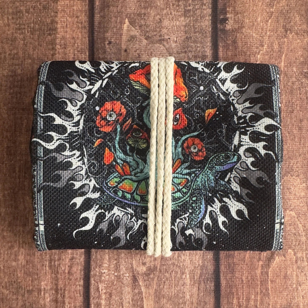 🌿 Floral Tree of Life Tarot Storage Bag with Moon Starry Sky Wrap Pouch – Multi-functional Tarot Deck Protector and Divination Table Cloth