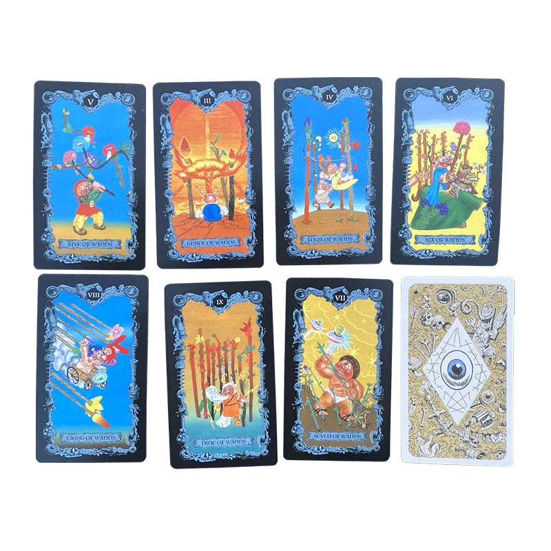 🌙 The Guardian of the Night Tarot Deck – 78 Cards | Animal-Themed Divination Deck | Work, Life & Love Guidance | Board Game & Oracle Cards | 10.3 x 6 cm | Guidebook Included | Family & Party Fun
