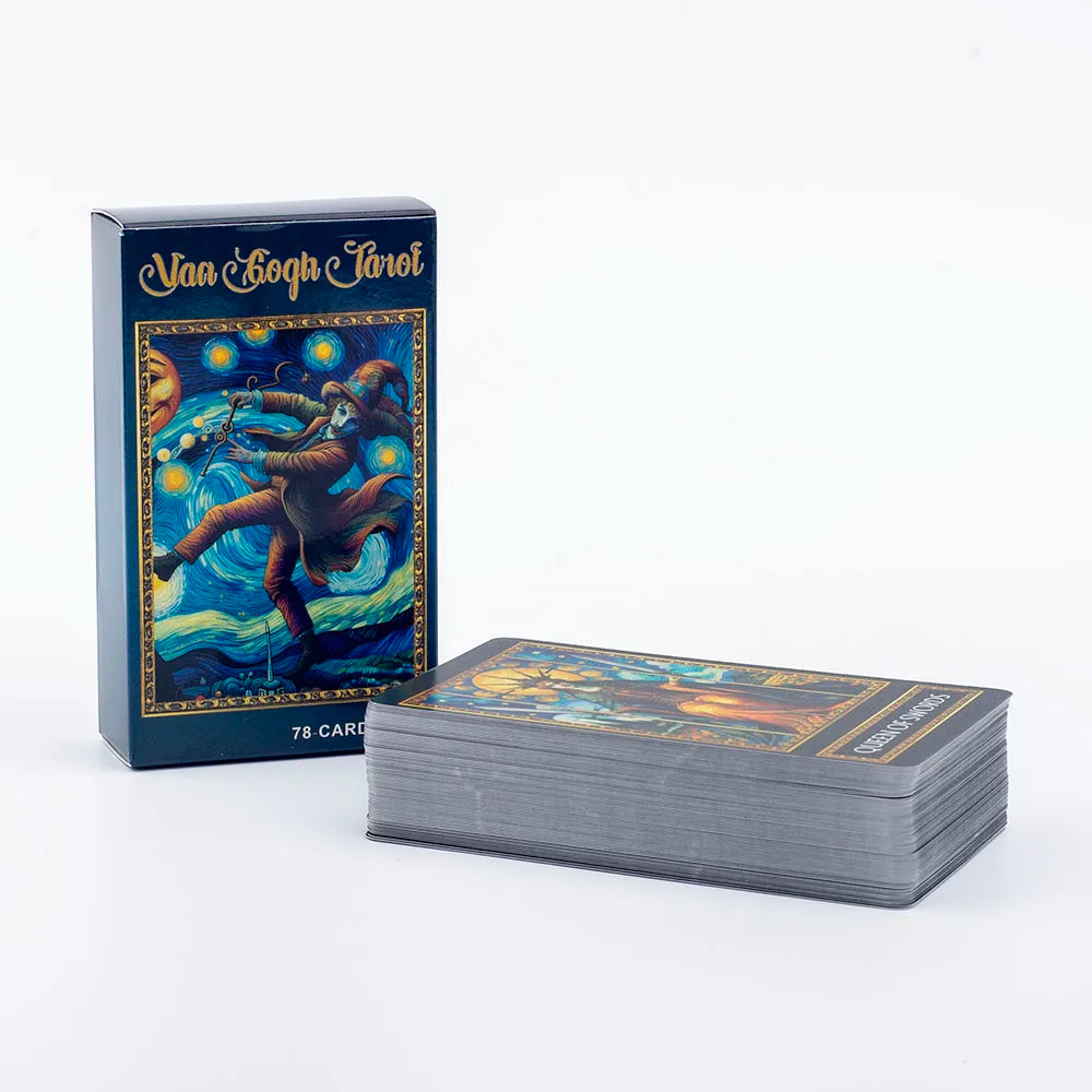 🃏 Van Gogh Tarot – 78-Card Art-Inspired Tarot Deck for Divination, Wisdom & Party Board Game Entertainment