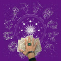 🎲 Square Shape Pendulum Divination Altar Tablecloth | Tarot Pad & Rune Table Cloth – Astrology Oracle Board Game Mat A