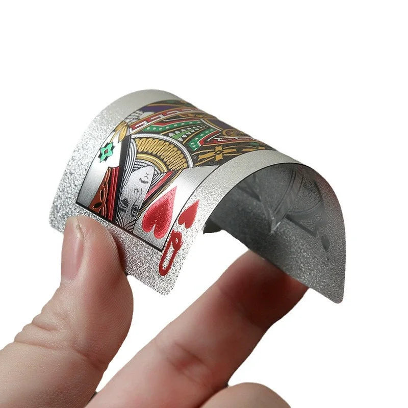 🌹 Rose Waterproof Poker Cards – Durable & Aesthetically Enhanced Design, Perfect for Game Nights, Parties & Family Fun