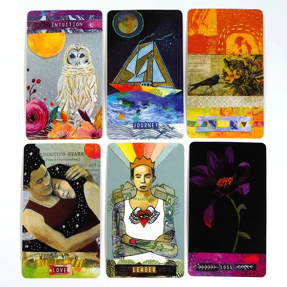 Synchronicity Oracle Deck – 78 Cards for Tarot Learning, Fortune Telling & Divination Tools for All Skill Levels